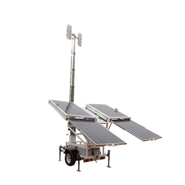 SWT 4VS series solar led light tower for mine operations